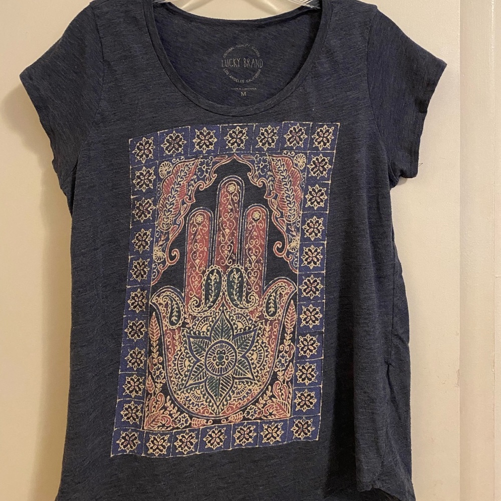 Lucky Brand Hamsa Tshirt